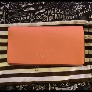 Henri Bendel Sunglass Case in Coral, Brand New